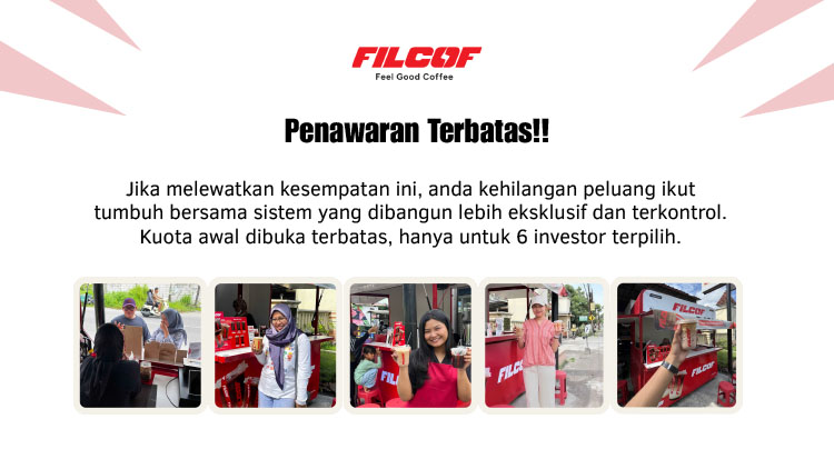 Kemitraan / Peluang Bisnis Kopi Kontainer Viral & Kopi Keliling Filcof Kemitraan / Peluang Bisnis Kopi Kontainer Viral & Kopi Keliling Filcof
