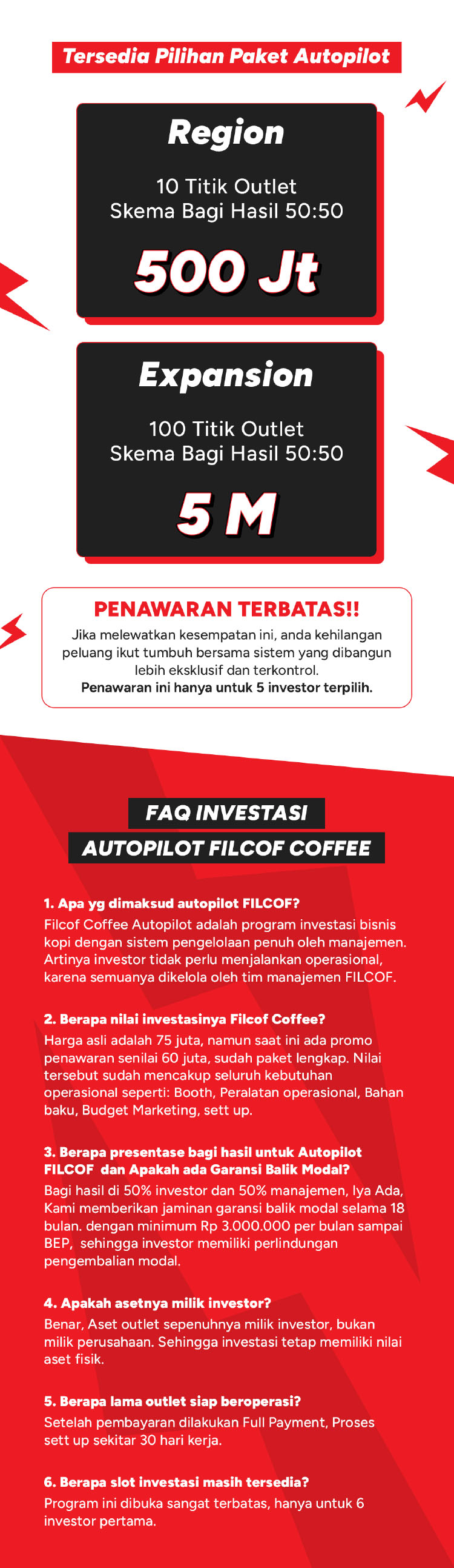 Kemitraan / Peluang Bisnis Kopi Kontainer Viral & Kopi Keliling Filcof