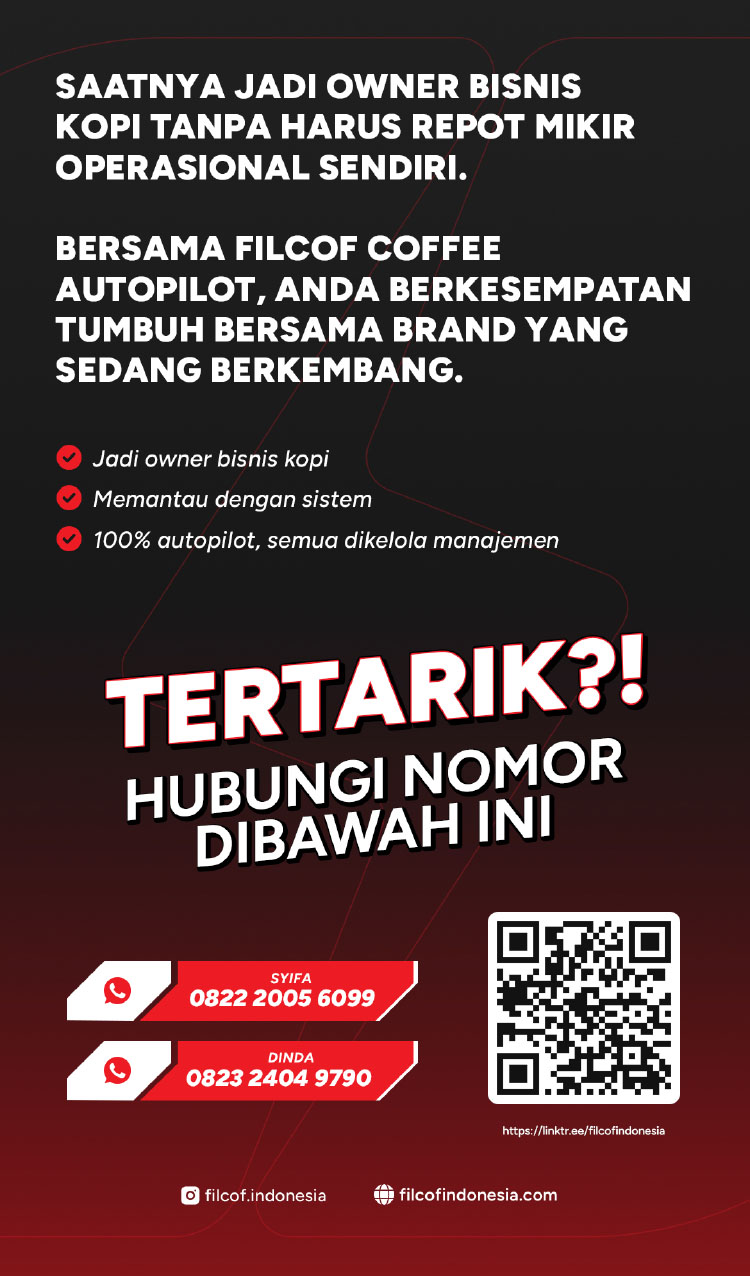 Kemitraan / Peluang Bisnis Kopi Kontainer Viral & Kopi Keliling Filcof