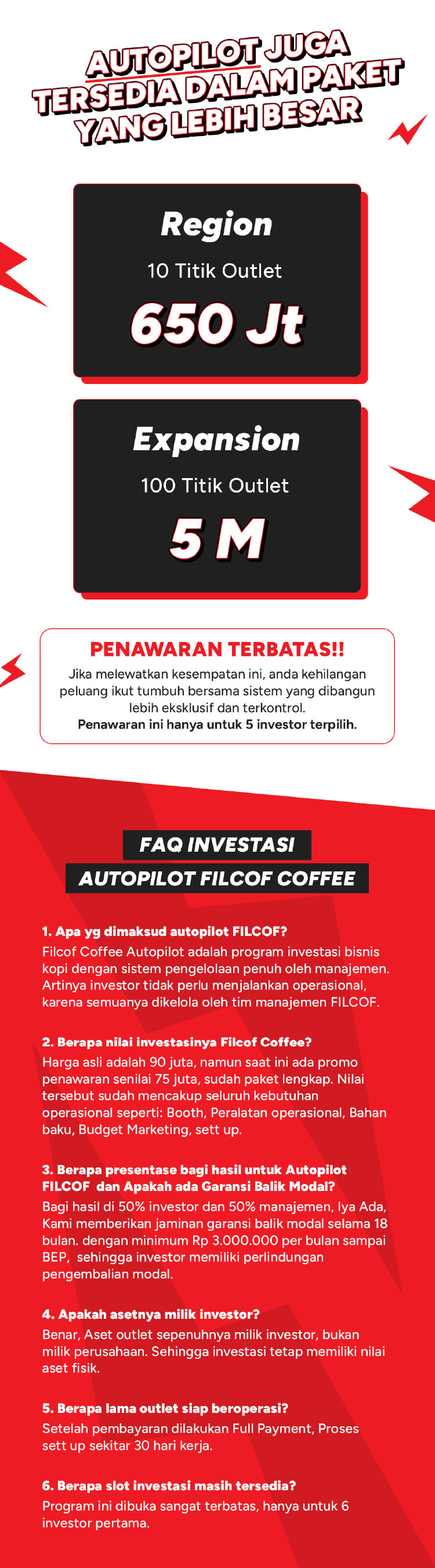 Kemitraan / Peluang Bisnis Kopi Kontainer Viral & Kopi Keliling Filcof