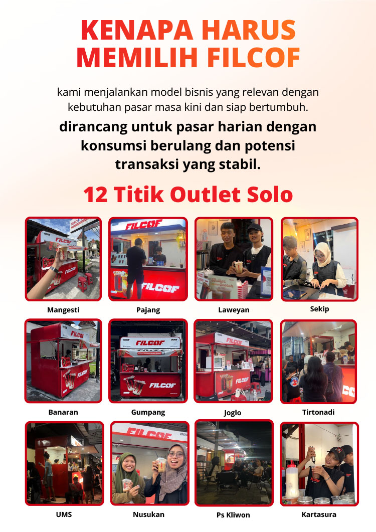 Kemitraan / Peluang Bisnis Kopi Kontainer Viral & Kopi Keliling Filcof