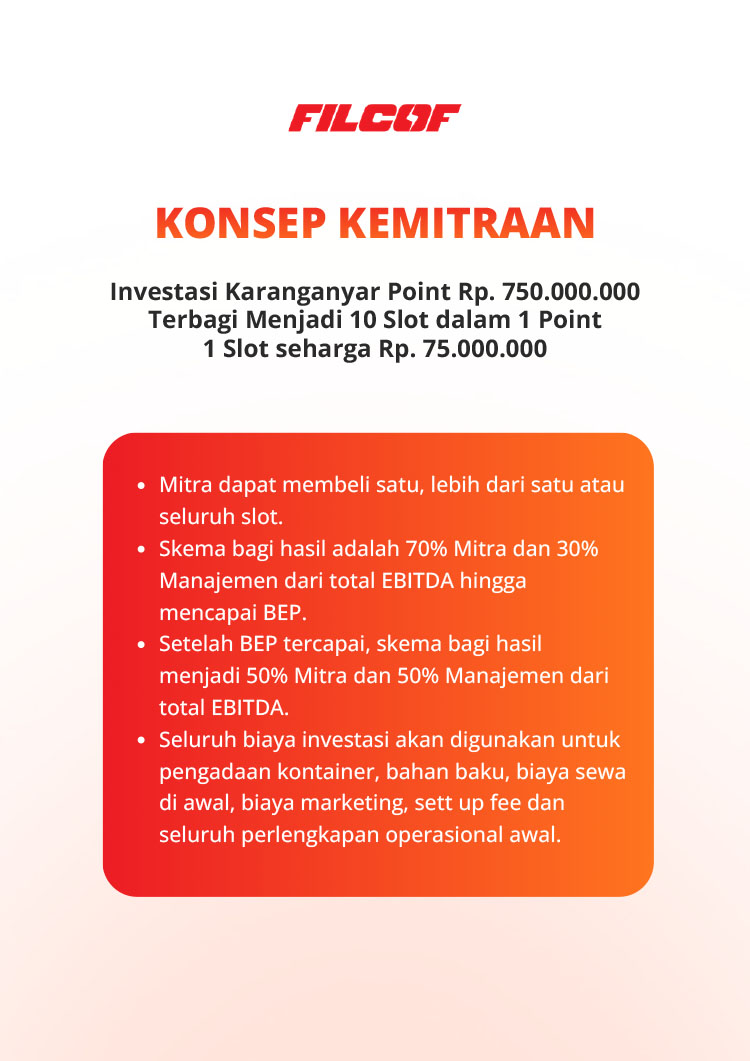 Kemitraan / Peluang Bisnis Kopi Kontainer Viral & Kopi Keliling Filcof