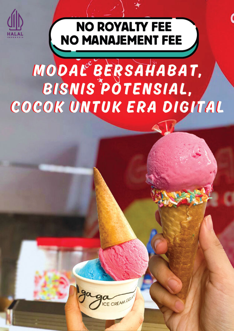 Kemitraan Peluang Bisnis Es Krim Gaga Gelato