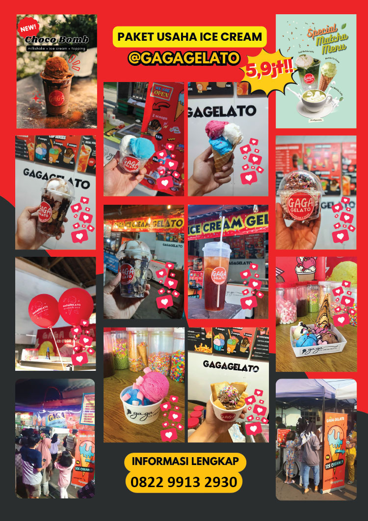 Kemitraan Peluang Bisnis Es Krim Gaga Gelato Kemitraan Peluang Bisnis Es Krim Gaga Gelato