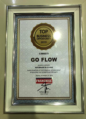 Franchise Go Flow ~ Peluang Bisnis Isi Ulang Air Mineral & Alkali