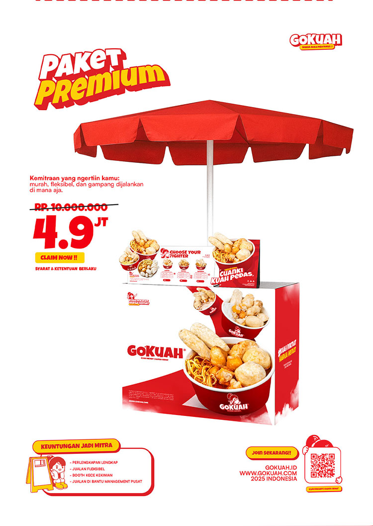 Kemitraan / Peluang Bisnis Baso Aci, Cuanki, Batagor Kuah Go-Kuah