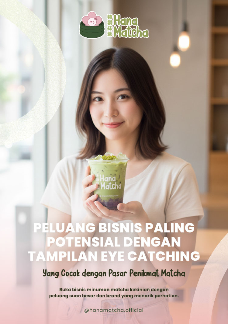 Kemitraan / Peluang Bisnis Matcha Kekinian Modal Kecil Hana Matcha
