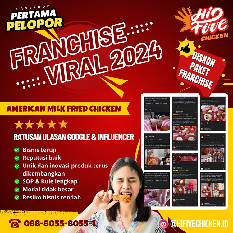 Kemitraan Peluang Bisnis Fried Chicken American Milk