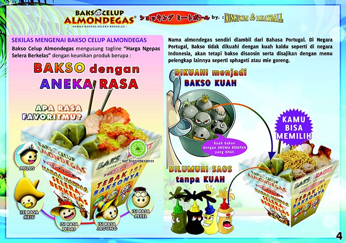 franchise peluang usaha Kingdom of Meatball - Bakso Kaget