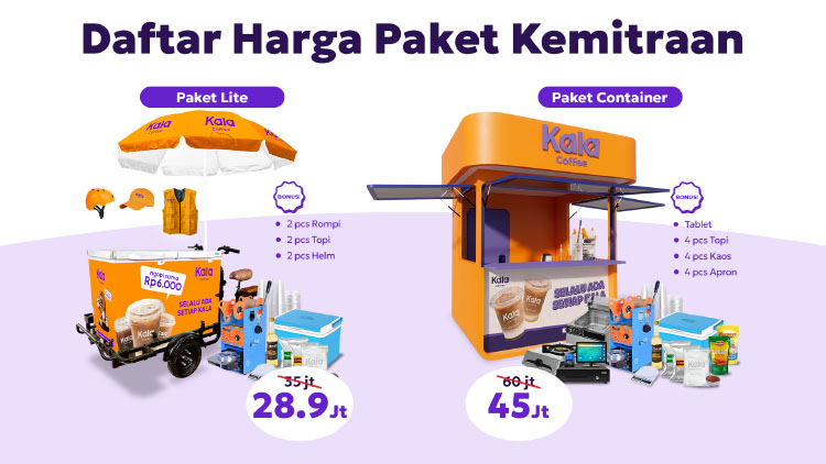 Kemitraan Peluang Bisnis Kopi Keliling Gerobak Sepeda Listrik Kala Coffee