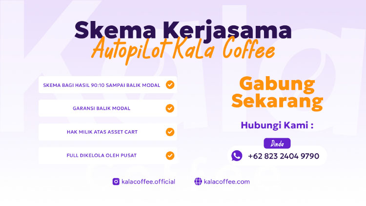 Kemitraan Peluang Bisnis Kopi Keliling Gerobak Sepeda Listrik Kala Coffee