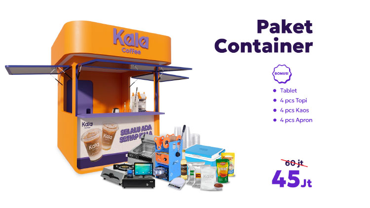 Kemitraan Peluang Bisnis Kopi Keliling Gerobak Sepeda Listrik Kala Coffee