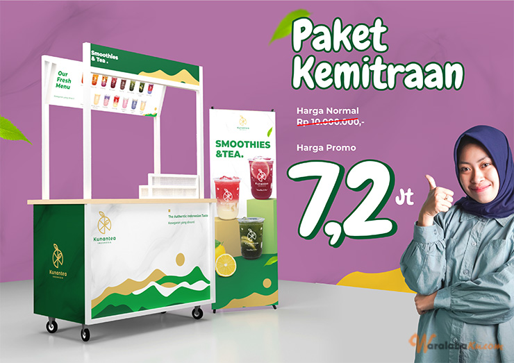 Franchise Peluang Usaha Minuman Thai Tea | Kunantea Indonesia