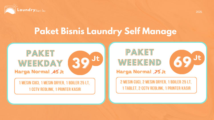 Kemitraan / Peluang Bisnis Laundry Kiloan & Satuan Laundry Hari Ini