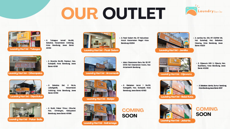 Kemitraan / Peluang Bisnis Laundry Kiloan & Satuan Laundry Hari Ini