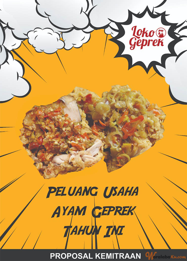 Franchise Peluang Usaha Makanan Ayam Geprek | Loko Geprek
