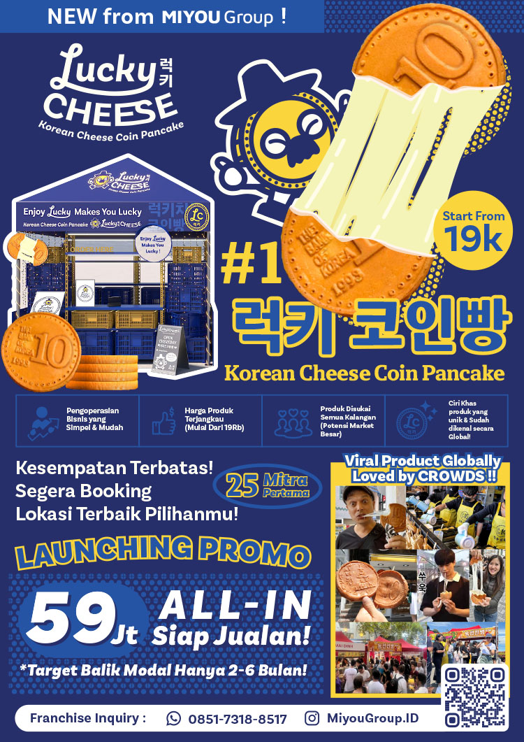 Kemitraan Peluang Bisnis Kue Koin / Mozzarella Coin Pancake Lucky Cheese