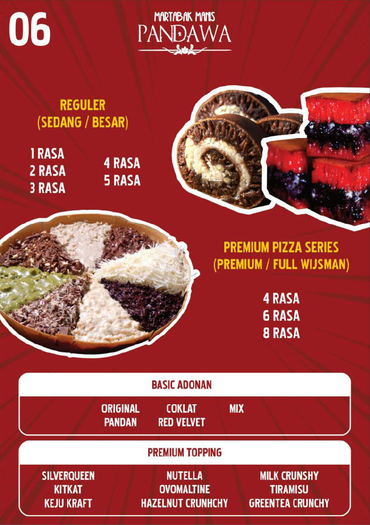Kemitraan / Peluang Martabak Manis Premium Pandawa