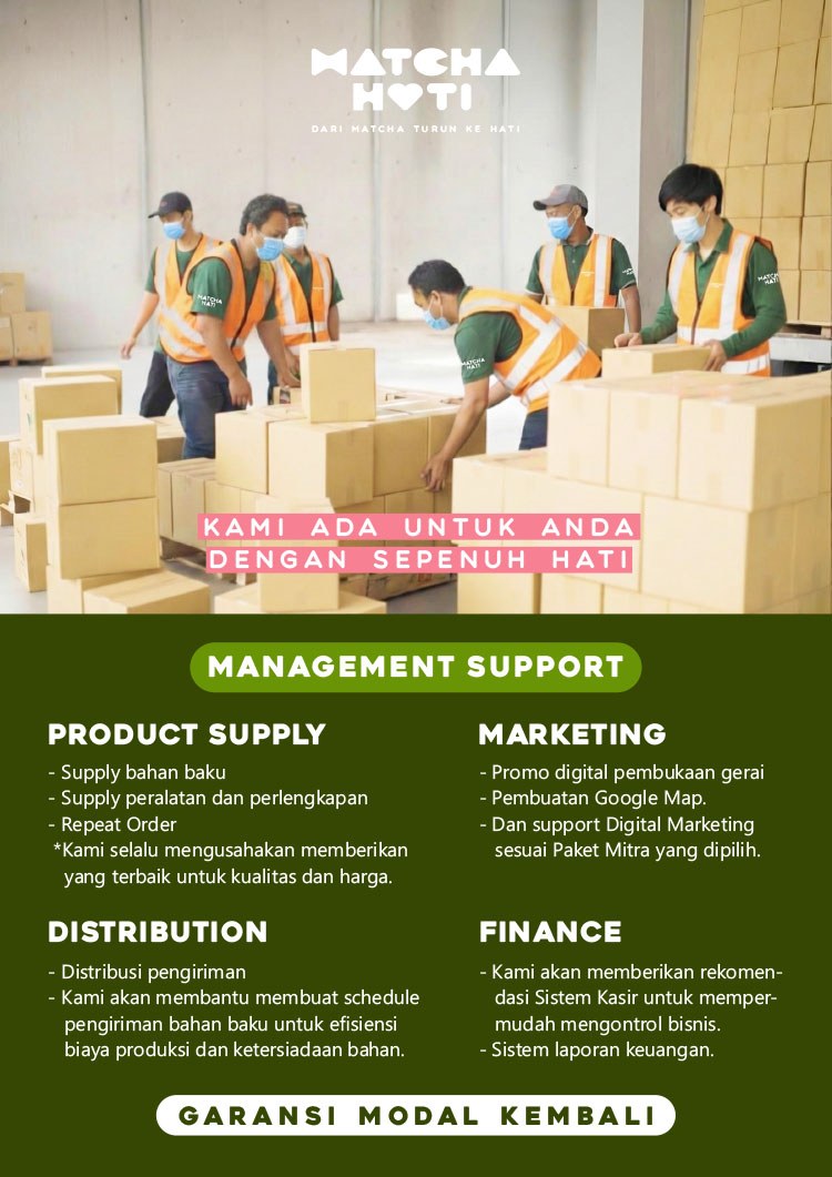 Kemitraan / Peluang Bisnis Matcha Kekinian Matcha Hati Kemitraan / Peluang Bisnis Matcha Kekinian Matcha Hati