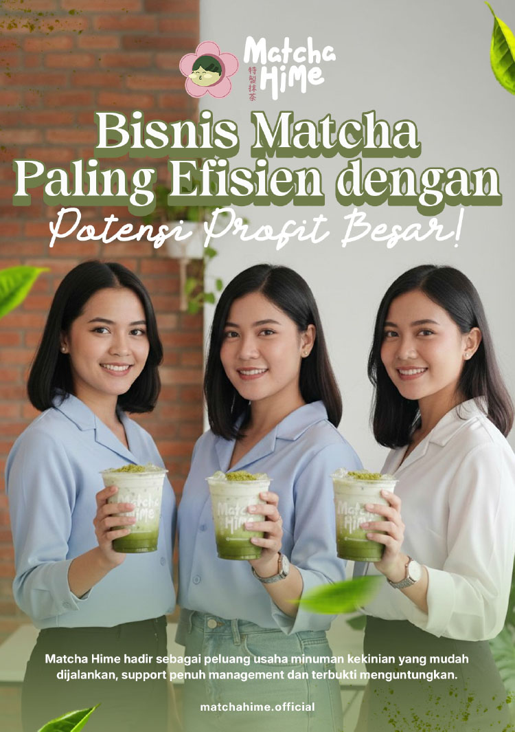 Kemitraan / Peluang Bisnis Matcha Kontainer Matcha Hime