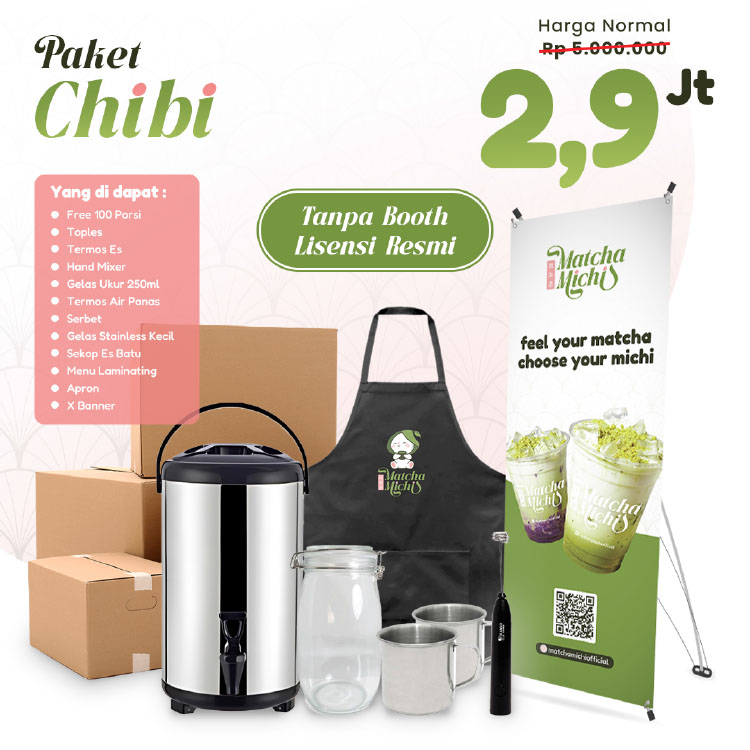 Kemitraan / Peluang Bisnis Matcha Keliling Matcha Mitchi