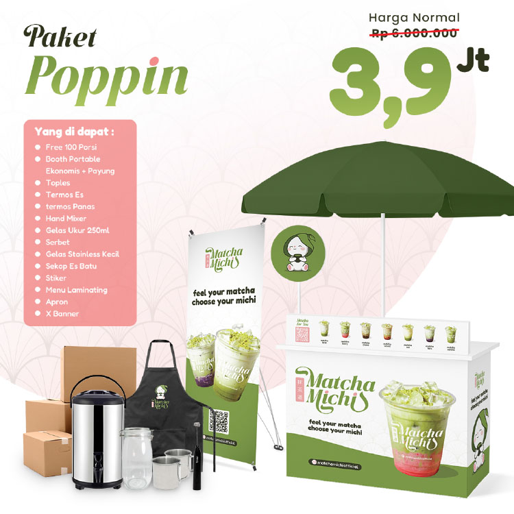 Kemitraan / Peluang Bisnis Matcha Keliling Matcha Mitchi