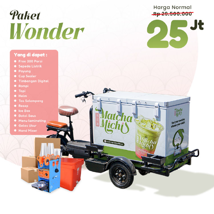 Kemitraan / Peluang Bisnis Matcha Keliling Matcha Mitchi