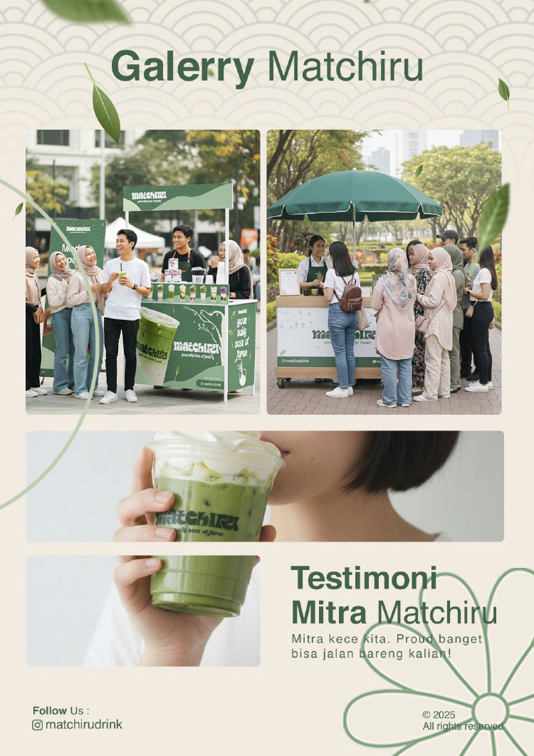 Kemitraan / Peluang Bisnis Matcha Cheese Drink Kekinian Kemitraan / Peluang Bisnis Matcha Cheese Drink Kekinian