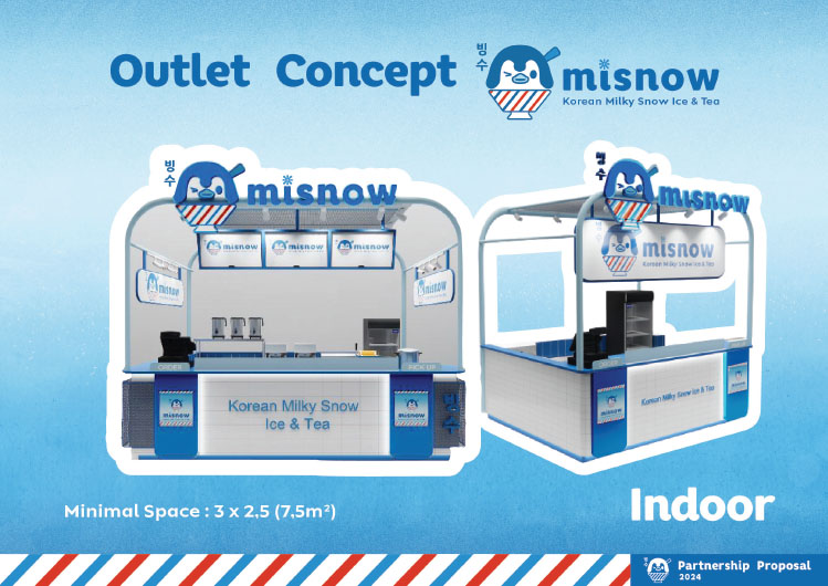 Misnow Kemitraan Peluang Bisnis Es Susu Salju & Dessert Korea