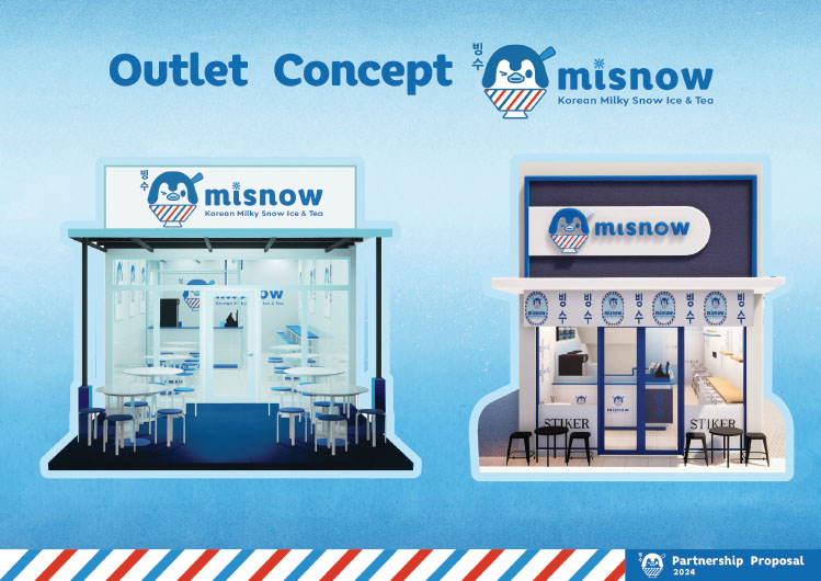 Misnow Kemitraan Peluang Bisnis Es Susu Salju & Dessert Korea