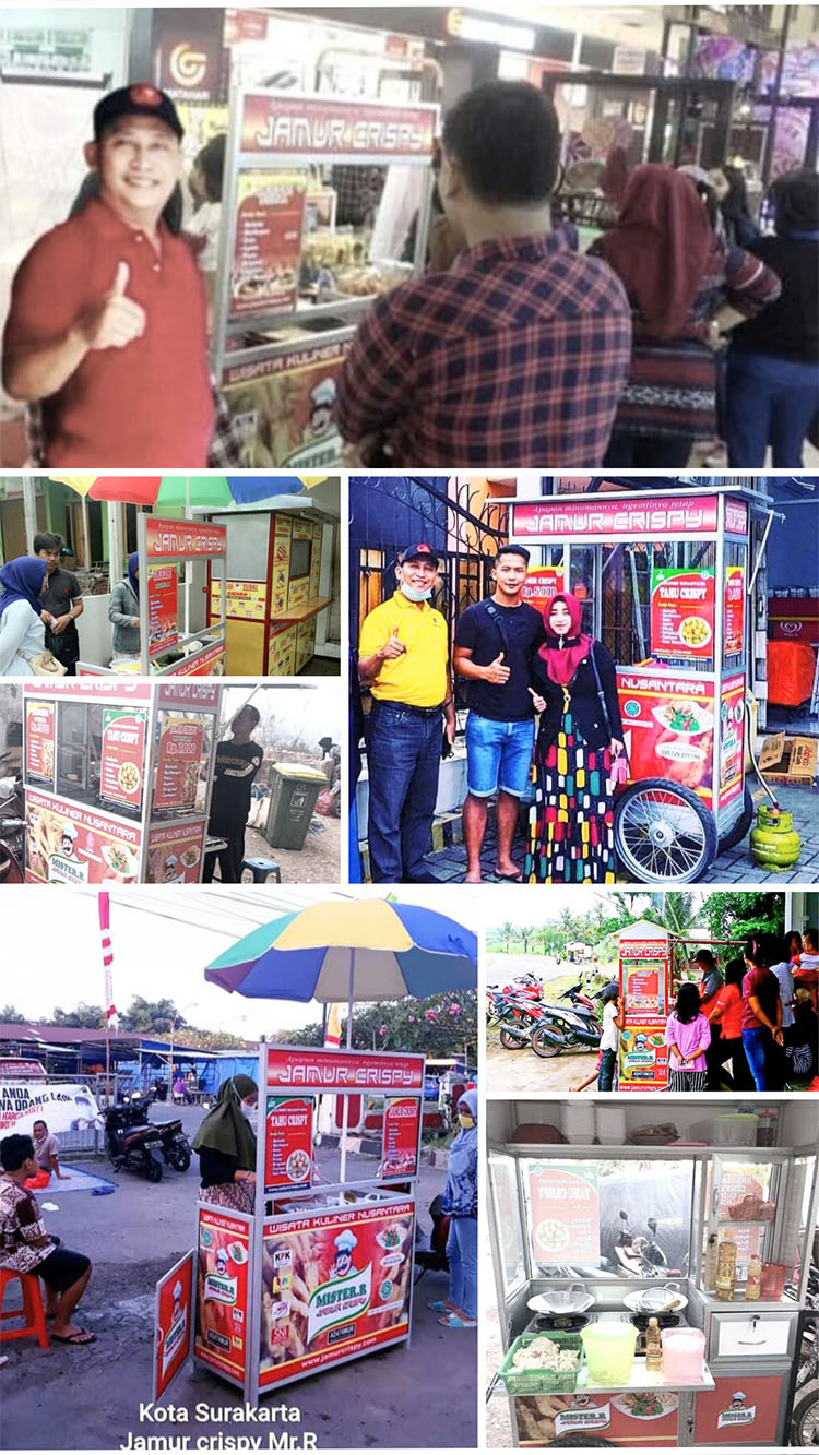Foto Outlet & Produk Peluang Bisnis Jamur Crispy Mister.R