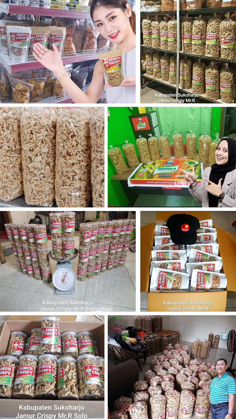 Foto Outlet & Produk Peluang Bisnis Jamur Crispy Mister.R