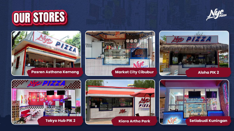 Kemitraan / Peluang Bisnis Pizza, Burger, Fastfood American Style NYC Pizza