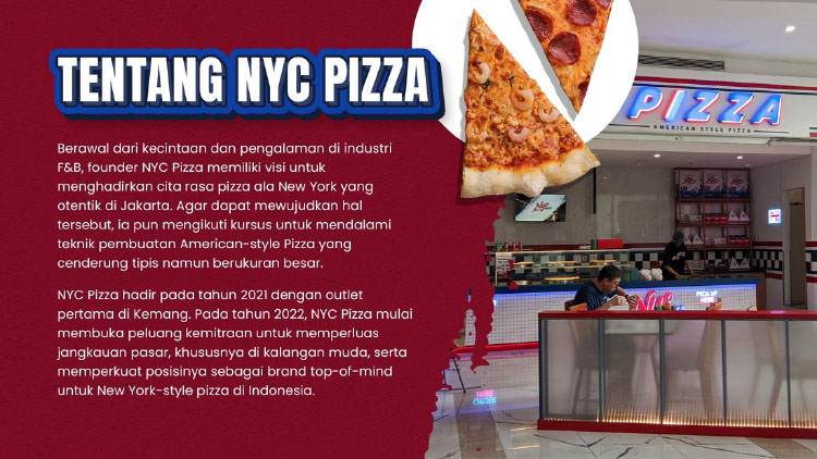 Kemitraan / Peluang Bisnis Pizza, Burger, Fastfood American Style NYC Pizza