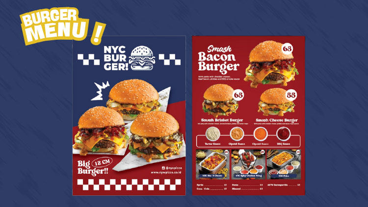 Kemitraan / Peluang Bisnis Pizza, Burger, Fastfood American Style NYC Pizza