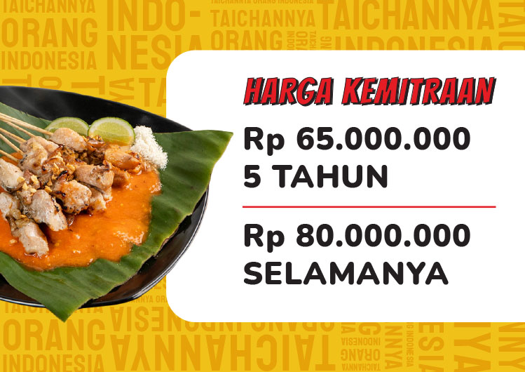 Kemitraan Peluang Bisnis Sate Taichan Nyot Nyot