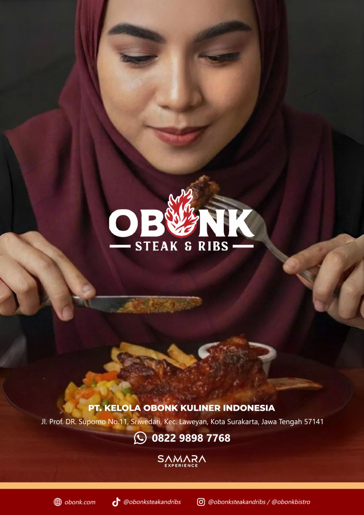 Kemitraan / Peluang Bisnis Resto Western Food Obonk Steak & Ribs Kemitraan / Peluang Bisnis Resto Western Food Obonk Steak & Ribs