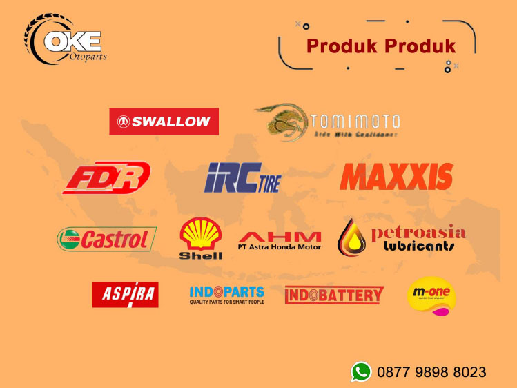 Kemitraan / Peluang Bisnis Toko Spareparts & Ban Motor Oke Otoparts