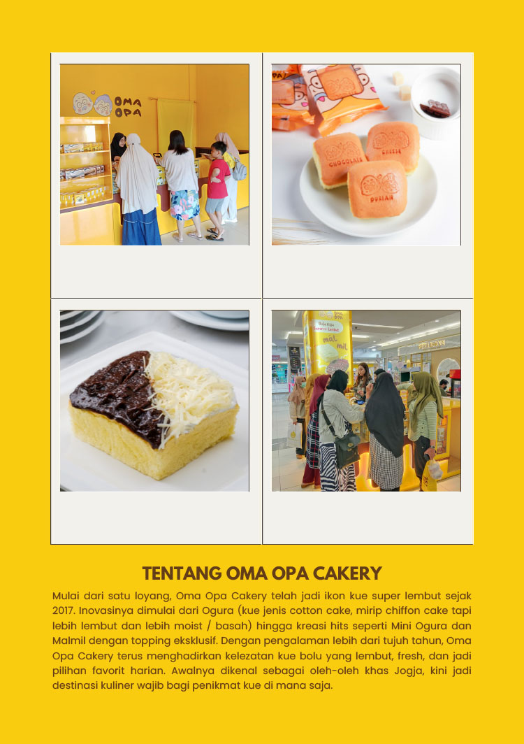 Kemitraan Peluang Bisnis Toko Kue Auto Pilot Oma Opa Cakery