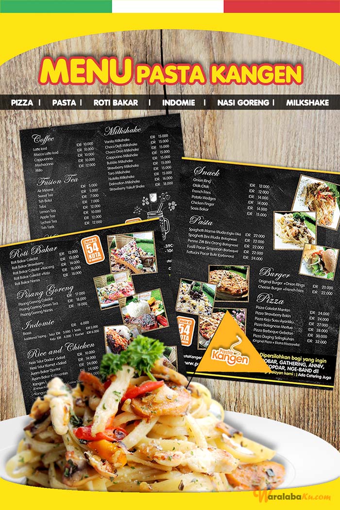 Franchise Pasta Kangen Peluang Bisnis Makanan Cafe 