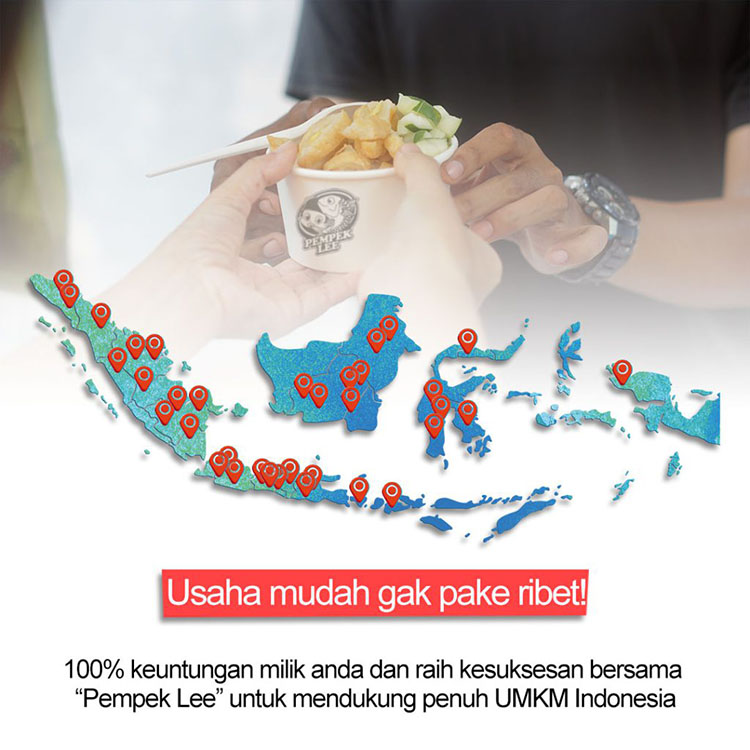 Kemitraan Peluang Bisnis Pempek Gerobakan Modal Kecil Pempek Lee