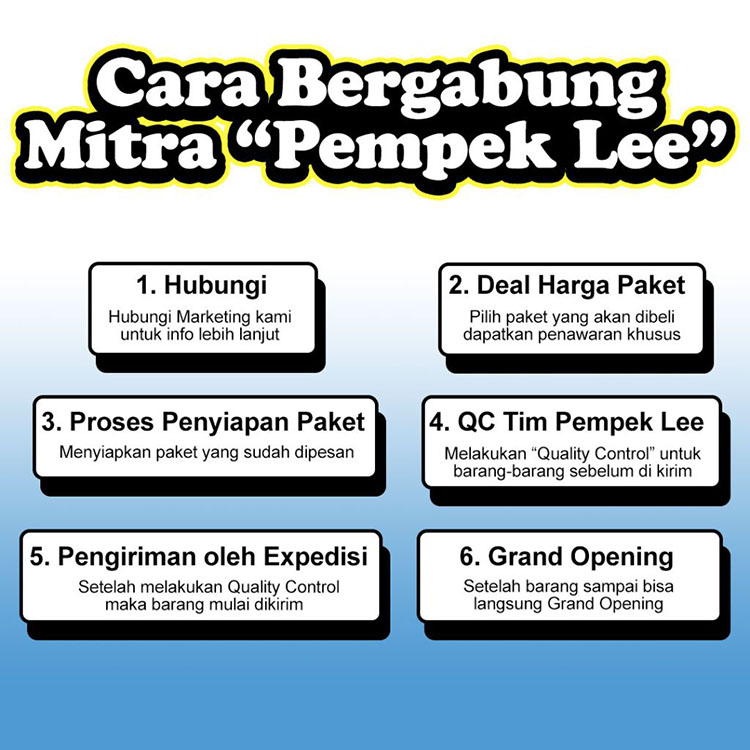 Kemitraan Peluang Bisnis Pempek Gerobakan Modal Kecil Pempek Lee