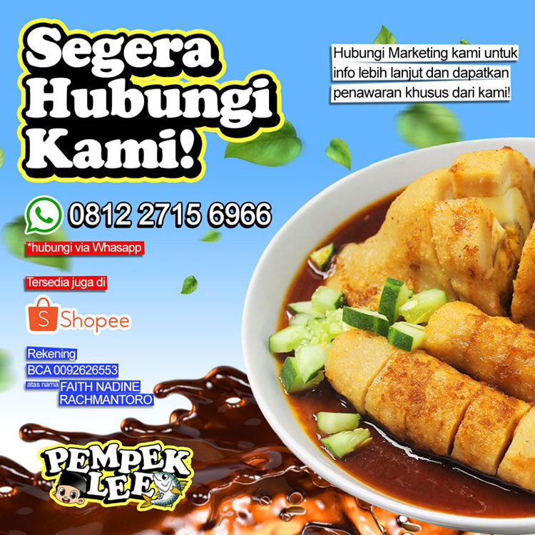 Kemitraan Peluang Bisnis Pempek Gerobakan Modal Kecil Pempek Lee