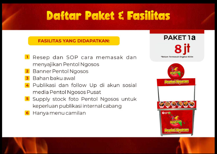 Kemitraan / Peluang Bisnis Pentol Pedas Ngosos
