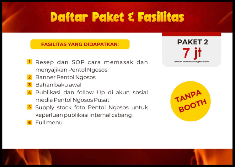 Kemitraan / Peluang Bisnis Pentol Pedas Ngosos