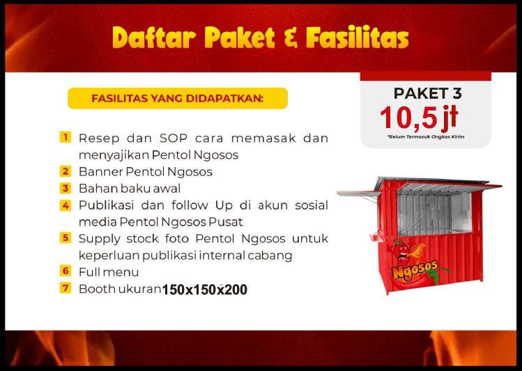 Kemitraan / Peluang Bisnis Pentol Pedas Ngosos