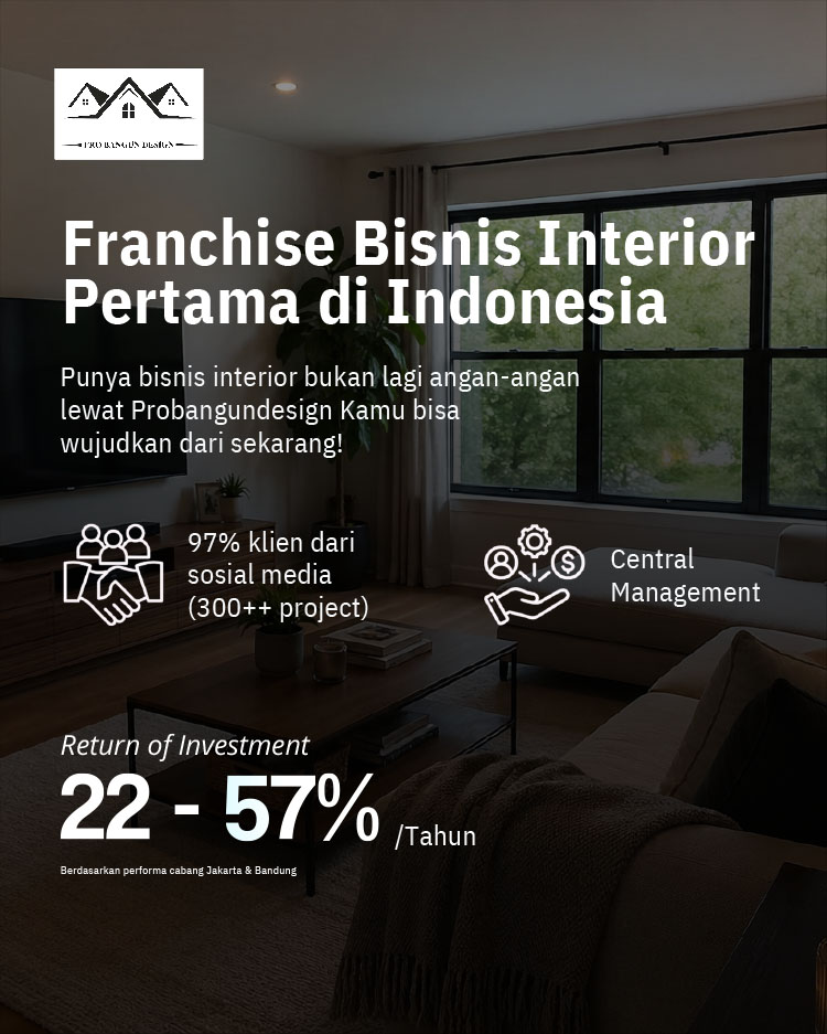 Kemitraan / Peluang Bisnis Jasa Konstruksi, Renovasi, & Interior ProBangunDesign