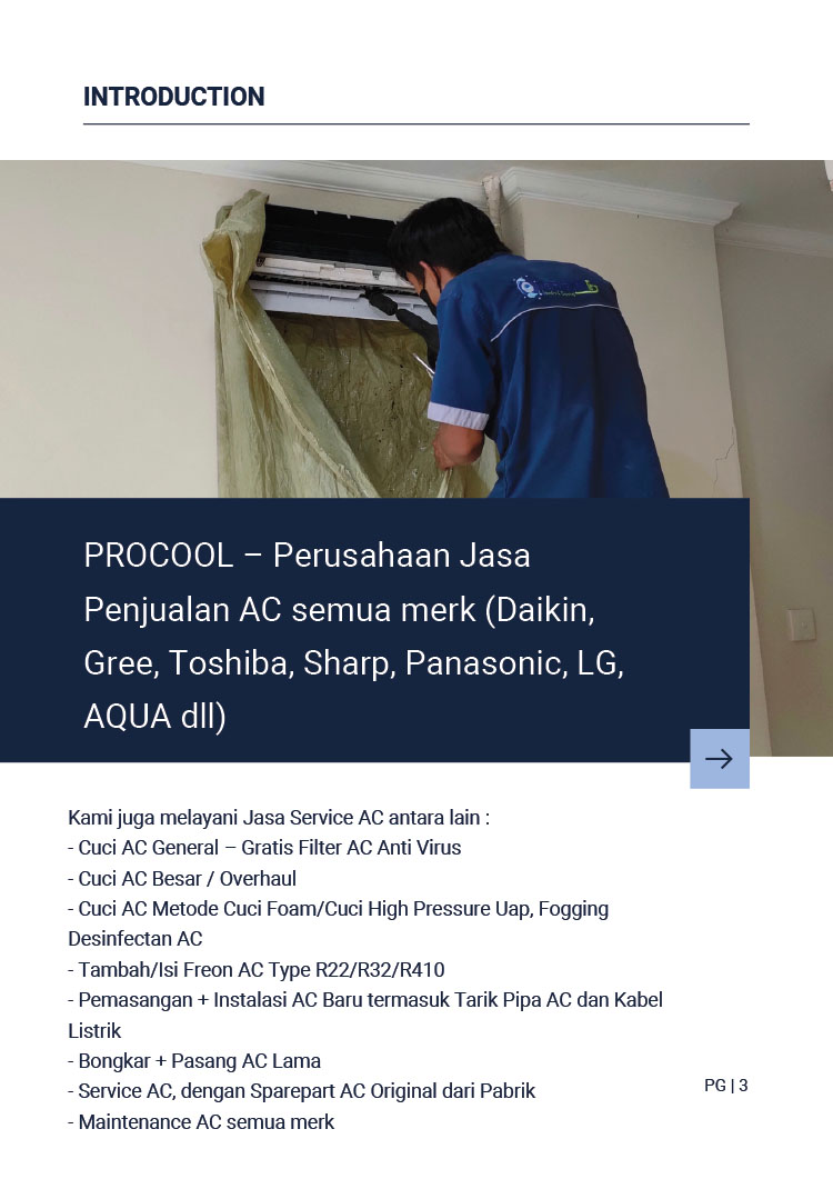 Kemitraan / Peluang Bisnis Jasa Service & Cuci AC Procool