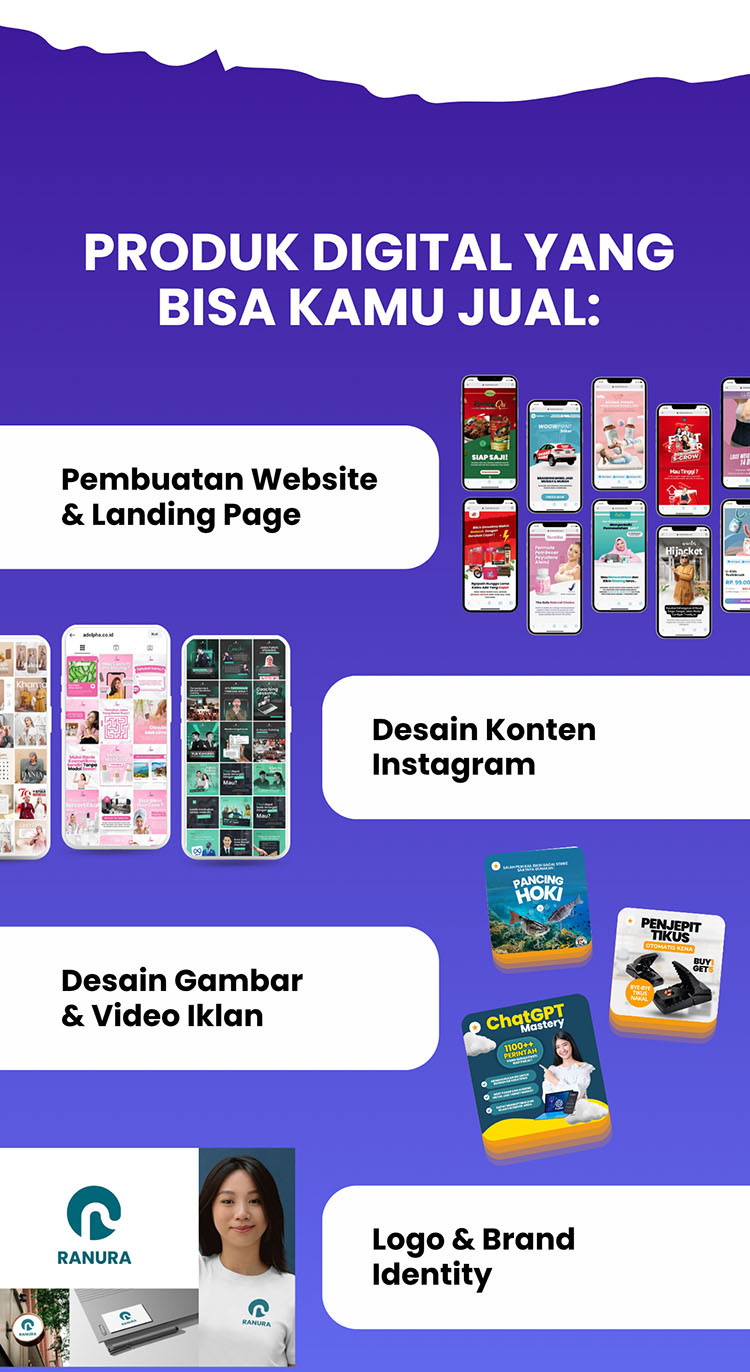 Kemitraan / Peluang Bisnis Agensi Digital Roket Market, Jasa Desain, Website & Konten Sosmed