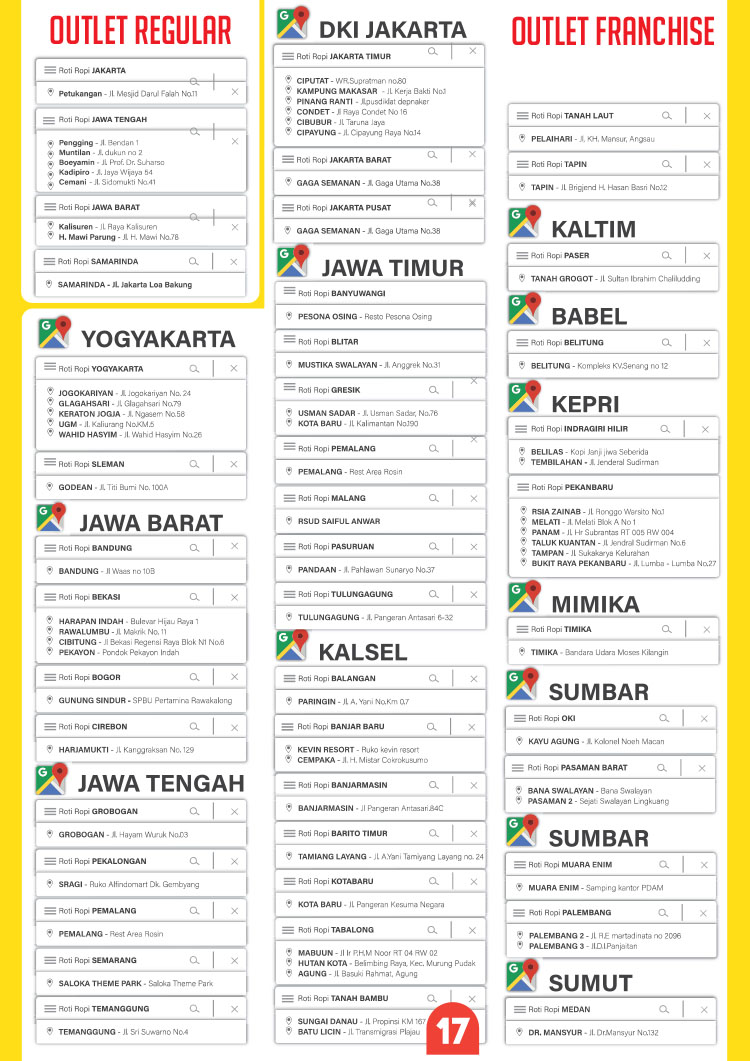 Franchise Peluang Usaha Roti Kopi & Roti Gembong Ropi